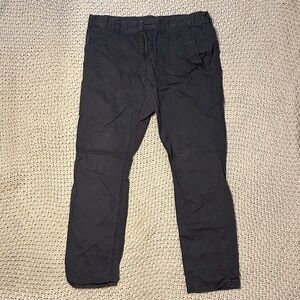 Old Navy Men's Dark Gray Chinos